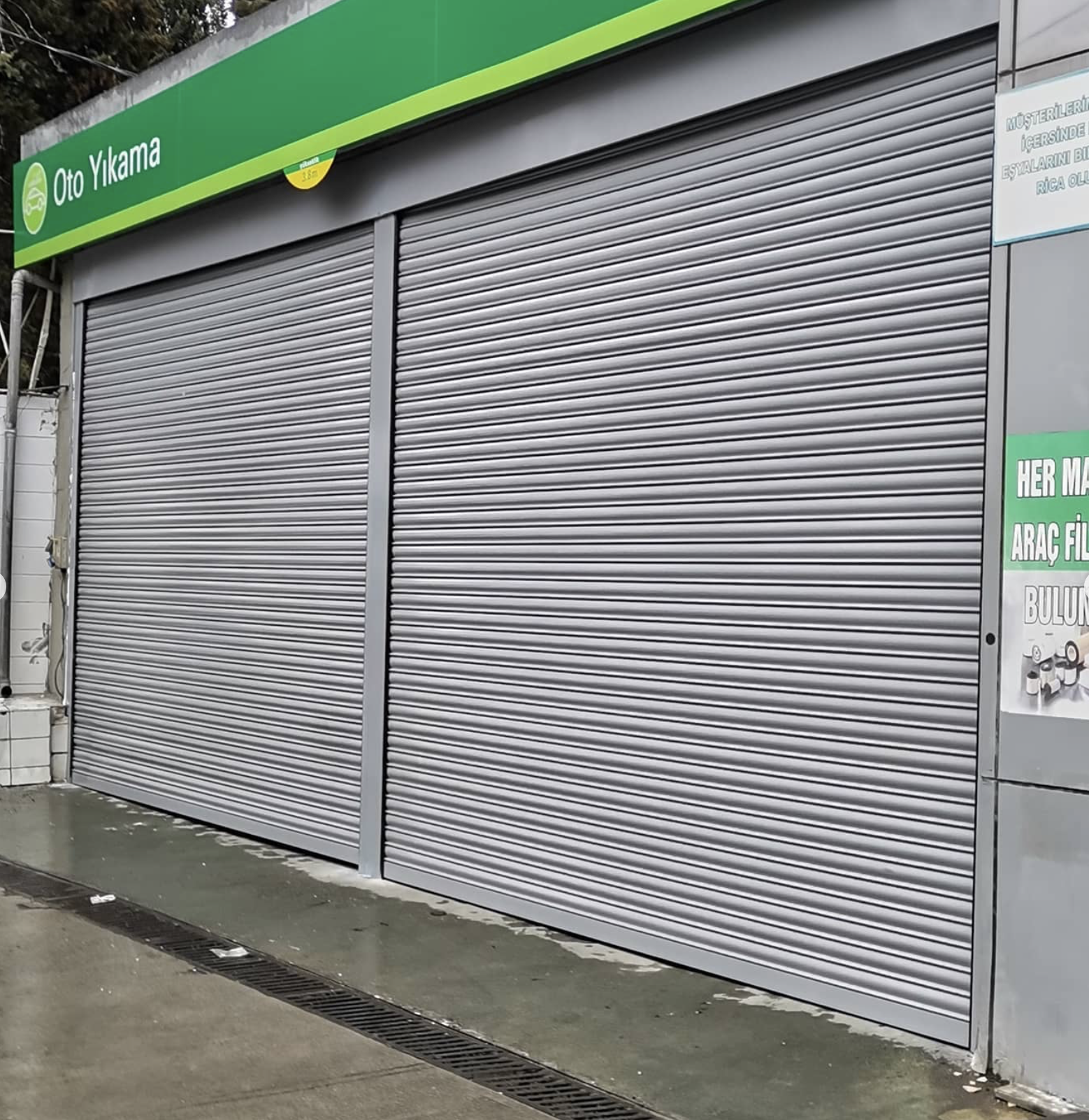 Kocasinan Dükkan Kepenk Projesi